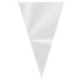 AIA CONE INCOLOR BOPP 12X25CM C/50UN