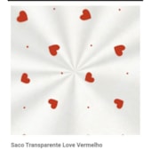 AIA SACO PP CORACAO VERMELHO 10X15CM C/50UN