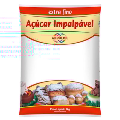 ARCOLOR ACUCAR IMPALPAVEL 1KG