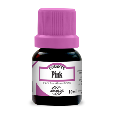 ARCOLOR CORANTE LIQUIDO PINK 10ML