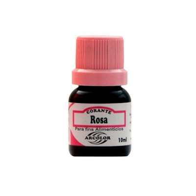 ARCOLOR CORANTE LIQUIDO ROSA 10ML