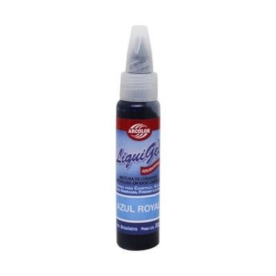 ARCOLOR CORANTE LIQUIGEL AZUL ROYAL 30G