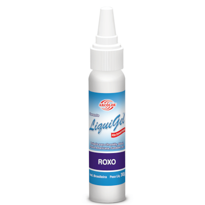 ARCOLOR CORANTE LIQUIGEL ROXO 30G