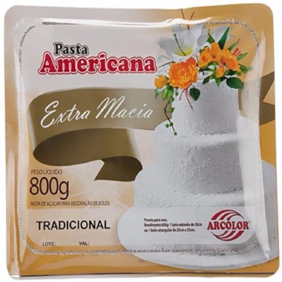 ARCOLOR PASTA AMERICANA BOLO 800G