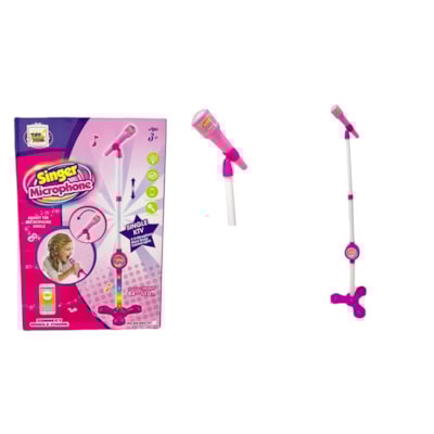 BRASIL SP MICROFONE C/PEDESTAL E CONECT