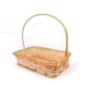 CESTA PALHA VIME RETANGULAR GRANDE