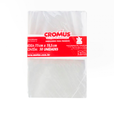 CROMUS SACO TRANSP 11X195 INCOLOR