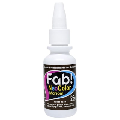 FAB CORANTE NEOCOLOR MARROM 25G