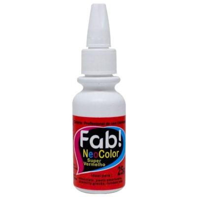 FAB CORANTE NEOCOLOR SUPER VERMELHO 25G