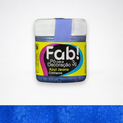 FAB PO P/DECORACAO AZUL JEANS 3G