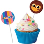 FESTCOLOR BANDEIRINHA P/DOCES BOLOFOFOS C/8UN