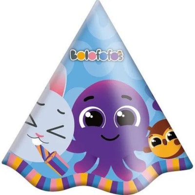 FESTCOLOR CHAPEU BOLOFOFOS C/8UN