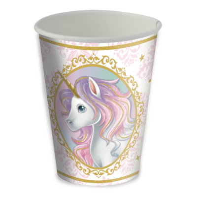 FESTCOLOR COPO ANIV UNICORNIO 200ML