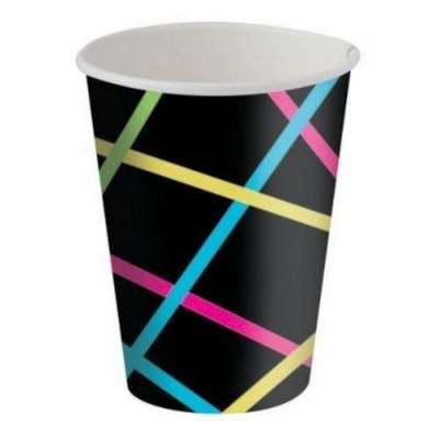 FESTCOLOR COPO PAPEL 200ML NEON 8UN