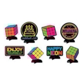 FESTCOLOR DECORACAO MESA NEON C/8UN