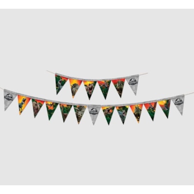 FESTCOLOR FAIXA FELIZ ANIV JURASSIC WORLD