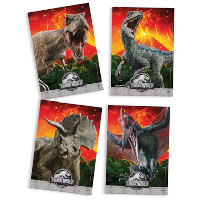 FESTCOLOR KIT DEC JURASSIC WORLD 2