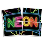 FESTCOLOR PAINEL 4 PARTES NEON