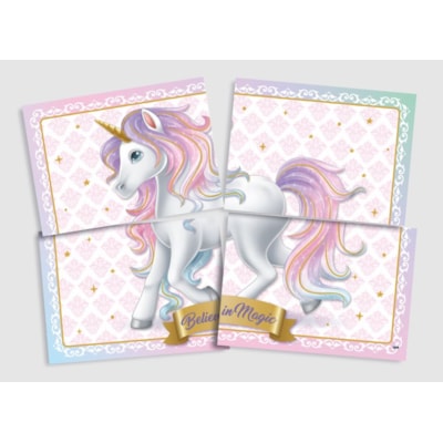 FESTCOLOR PAINEL 4 PARTES UNICORNIO