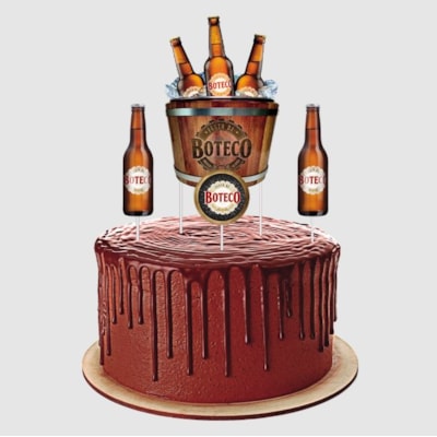 FESTCOLOR TOPPER P/BOLO BOTECO