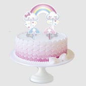 FESTCOLOR TOPPER PARA BOLO CHUVA DE AMOR C/3UND