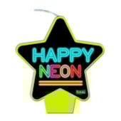 FESTCOLOR VELA ANIV ESTRELA AMARELA NEON