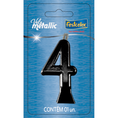 FESTCOLOR VELA METALLIC N4 PRETA