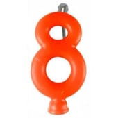 FESTCOLOR VELA NEON N8 LARANJA