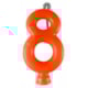 FESTCOLOR VELA NEON N8 LARANJA