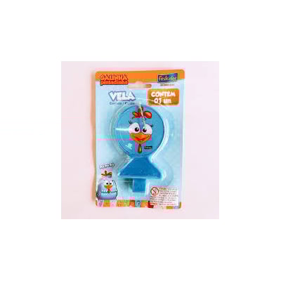 FESTCOLOR VELA PLANA GALINHA PINTADINHA