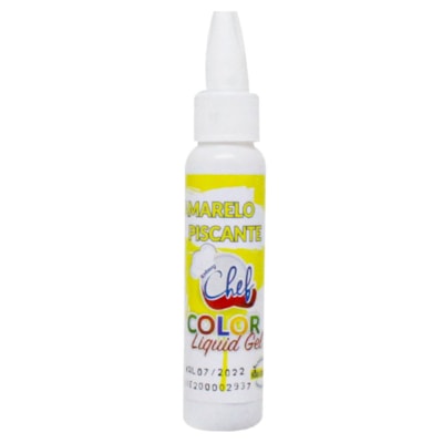 ICEBERG CHEF COLOR LIQ GEL AMARELO PISCANTE 25G