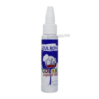 ICEBERG CHEF COLOR LIQ GEL AZUL ROYAL 25G