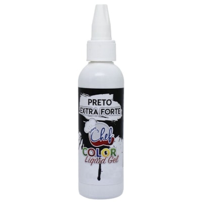 ICEBERG CHEF COLOR LIQ GEL PRETO EXTRA FORTE 60G