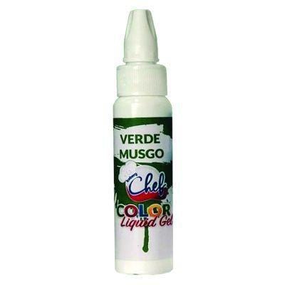 ICEBERG CHEF COLOR LIQ GEL VERDE MUSGO 25G