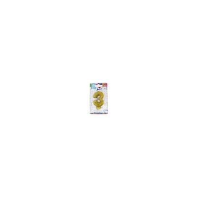 JUNCO VELA ANIV LIVE COLORS C/GLITER N.3 OURO