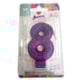JUNCO VELA ANIV LIVE COLORS C/GLITER N.8 LILAS