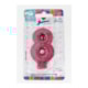 JUNCO VELA ANIV LIVE COLORS C/GLITER N.8 PINK