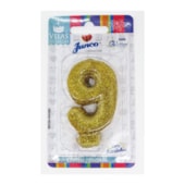JUNCO VELA ANIV LIVE COLORS C/GLITER N.9 OURO