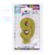 JUNCO VELA ANIV LIVE COLORS C/GLITER N.9 OURO