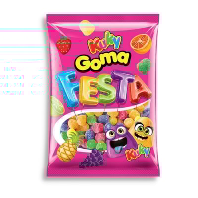 KUKY GOMA FESTA ABACAXI 500G