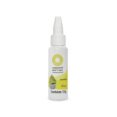 MAGO CORANTE SOFT GEL AMARELO 15G