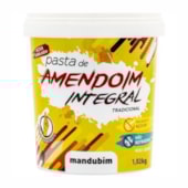 MANDUBIM PASTA DE AMENDOIM INTEGRAL 1KG