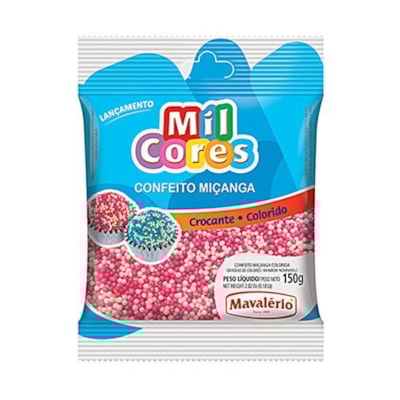 MAVALERIO CONFEITO MICANGA COLOR N 0 RS BC 150G