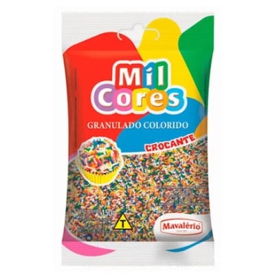 MAVALERIO GRANULADO 150G COLORIDO CROC