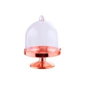 MIRANDINHA CUPULA ACRILICA ROSE GOLD C/10