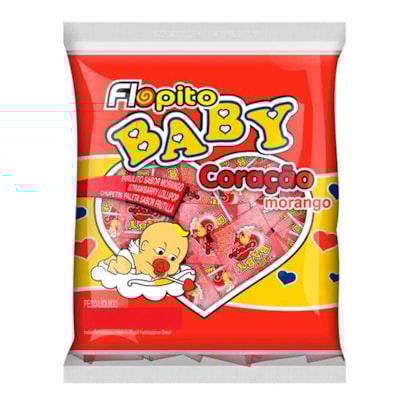 PIR FLORESTAL BABY CORACAO MORANGO 200G