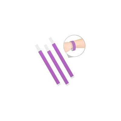 PONTO DAS FESTAS PULSEIRA DE IDENTIFICACAO LILAS