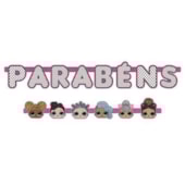 REGINA FAIXA PARABENS LOL SURPRISE