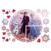 REGINA PAINEL EM 4PARTES DECORATIVO FROZEN 2