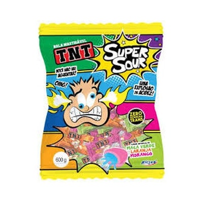 RICLAN BALA RECHEADA TNT SORTIDA 600G